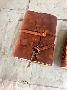 Couverture de cahier A5 pur coton imprimé, faite à la main, conception personnalisée, couverture en tissu, couture à la selle, meilleur prix de gros, couture à fil - Product Image 6