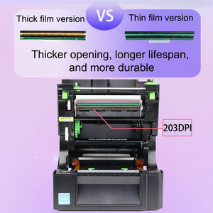 244PRO <span class=keywords><strong>TSC</strong></span> 244plus TE201 TE210 <span class=keywords><strong>TE200</strong></span> T-200E ME240หัวเครื่องพิมพ์บาร์โค้ดการถ่ายโอนความร้อน118มม. กระดาษสูงสุด203dpi รองรับ <span class=keywords><strong>TSC</strong></span> - Product Image 4