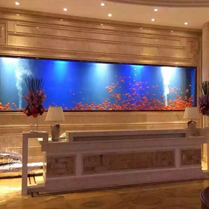 Promotie Goede Prijs Unieke Vorm Clear Nieuwe Stijl Glazen Aquarium Aquarium - Product Image 5