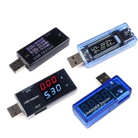 Voltmètre USB ampèremètre testeur de tension de courant LCD affichage numérique puissance testeur de capacité de batterie mesure indicateur de charge USB