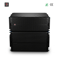 Lasesound Active LA-5S 18 İnç Aktif Subwoofer, 2400W DSP FIR Amplifikatörlü Profesyonel PA Hoparlör, Konser Sesi için