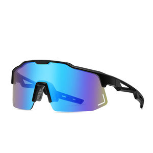 משקפי שמש אופנתיים חדשים לספורט בחוץ, נגד רוח, הגנה UV400, משקפי ספורט לרכיבה, מסגרות גדולות - Product Image 6