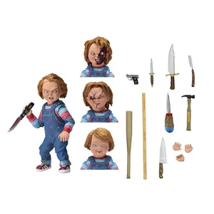 Vendita calda Anime neca toys figura 10cm PVC Chucky action figure Predator action figure toy