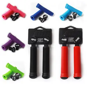 Мягкие силиконовые велосипедные ручки ODI 22,2 мм, Нескользящие амортизирующие ручки для горного велосипеда XC/AM, велосипедные аксессуары