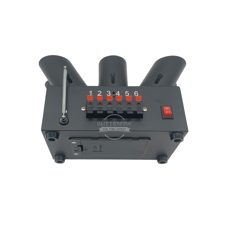 Stage Special Effects - Remote Control 6 Shots Firing System