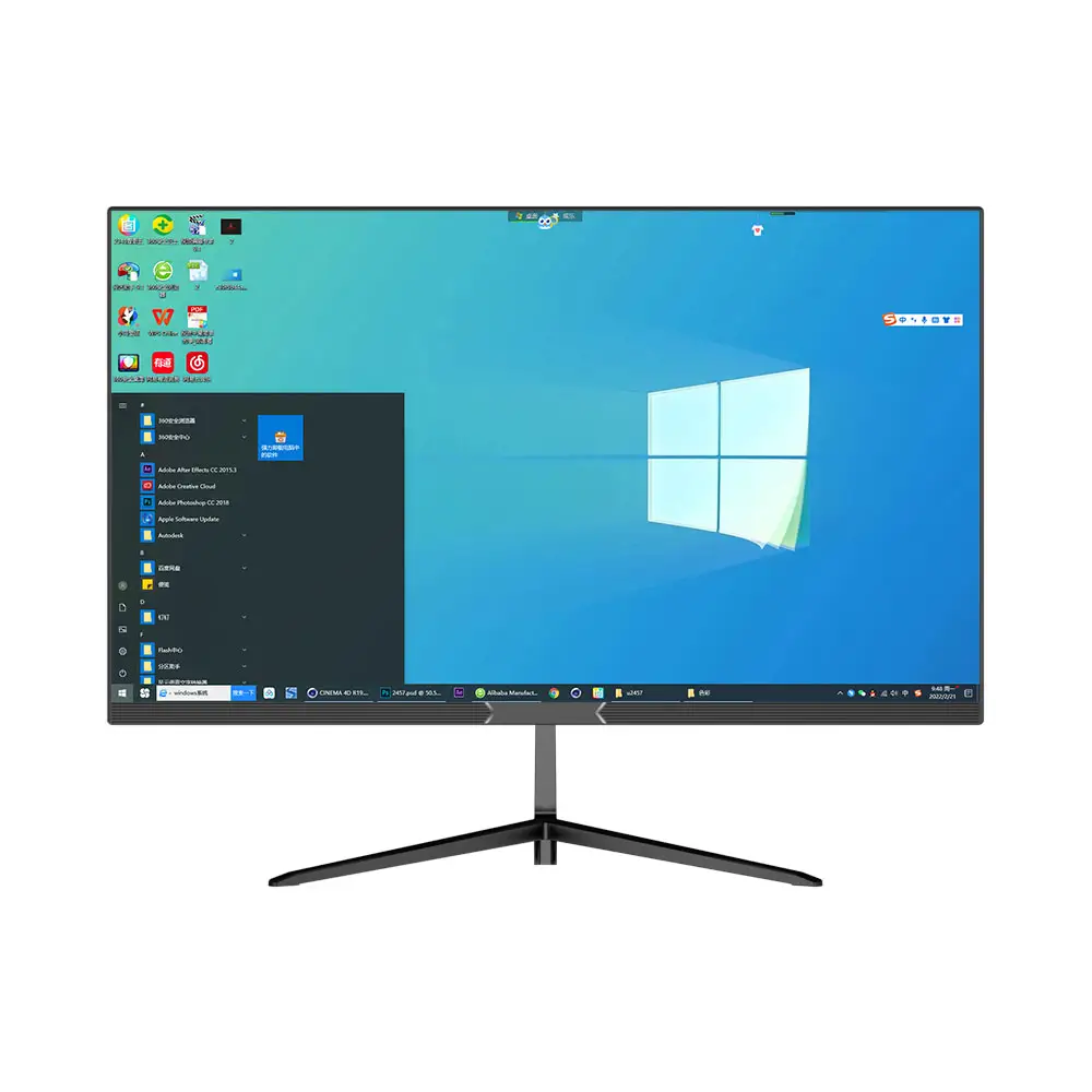 27 Inch Monitor With Vga For Pc Full High Definition 24 Inch Lcd Led Monitor