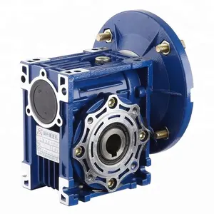 保修1年蜗轮减速器NMRV30铝蓝银蜗杆传动减速器蜗杆电机Nmrv齿轮减速器齿轮箱