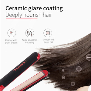 Plancha <span class=keywords><strong>de</strong></span> <span class=keywords><strong>Pelo</strong></span> Profesional Pro Max con Logotipo Personalizado, Plancha <span class=keywords><strong>de</strong></span> Titanio con Vaporizador Nano para Cabello <span class=keywords><strong>de</strong></span> Bebé, Pantalla LED Eléctrica - Product Image 2