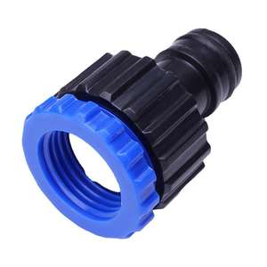 Raccord de tuyau d'arrosage de jardin, connecteur fileté de 26 mm, connexion rapide en plastique pour raccord de tuyau de robinet - Product Image 3