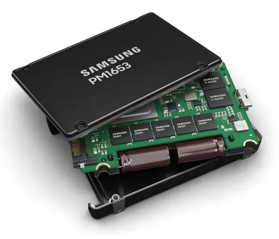 Sung Pm1653 Sas 4.0 30.72t Mzilg30thbla-00A07 Internal Enterprise SSD