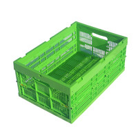 Boîte de rangement pliable en plastique pour fruits et légumes Supermarché