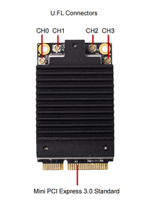 Módulo Inalámbrico de Banda Única de 5 GHz Compatible con <span class=keywords><strong>Compex</strong></span> QCN9274-I/QCN6224 WiFi 7 (802.11be) 4x4 MU-MIMO, <span class=keywords><strong>Mini</strong></span> PCIe 3.0 4096-QAM - Product Image 2