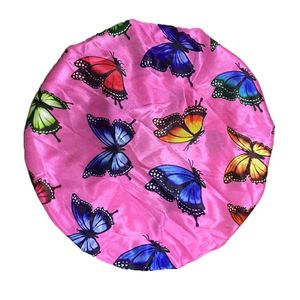 Tùy chỉnh phụ nữ thời trang satin polyester Cookie Quái Vật baddie bandanna cá nhân tùy chỉnh bonnets - Product Image 2
