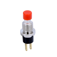 3A Sakelar Tombol Tekan Singkat OFF-(ON) 125VAC 1A 250VAC
