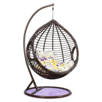 Nouveaux articles Vente chaude Vente populaire Chaises de loisirs élégantes Egg Vente en ligne Modèle d'été populaire Chaises de balançoire d'extérieur pour patio/