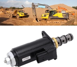 Vanne solénoïde SK200 SK200-8 pour moteur d'orientation d'excavatrice, vanne rotative, références YN35V00051F1/YN35V00052F1/YN35V00050F1 - Product Image 1