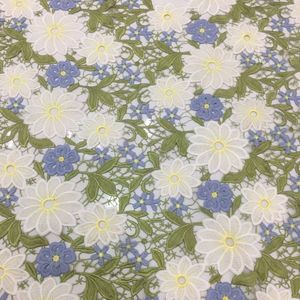 Erkoumi fabbrica all'ingrosso poliestere solubile <span class=keywords><strong>in</strong></span> acqua tessuto di <span class=keywords><strong>pizzo</strong></span> rosa motivo floreale cavo cavo Guipure ricamato <span class=keywords><strong>abito</strong></span> <span class=keywords><strong>in</strong></span> tessuto - Product Image 4