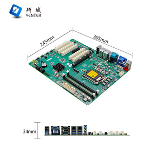 Yentek W110DM Industrial Motherboard H110 <b>LGA1151</b> ATX Dual Network 6 Serial 5 PCI DDR4 Memory Support - Product Image 3