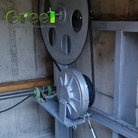 Générateur à aimants permanents sans noyau à flux axial 3KW 100RPM, faible régime, pour éolienne verticale