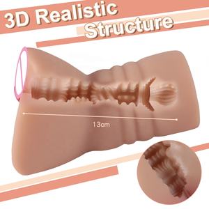 Hete Munecas Sexuales Realistische Tpr Silicium Vagin Masturators Jugetes Sexuales Anale Strakke Kanaal Seksspeeltjes Voor Man Masturbatie - Product Image 6