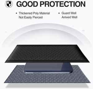 Eco-friendly Recyclable Waterproof Black Padded Envelopes Custom Logo Mailing <b>Bags</b> Puncture-Proof Poly Bubble Hair Accessories - Product Image 4