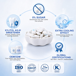 <span class=keywords><strong>Chewing</strong></span>-<span class=keywords><strong>gum</strong></span> Xylitol Ice Burst sans sucre, saveur menthe fraîche, rafraîchisseur d'haleine longue durée pour usage quotidien - Product Image 4