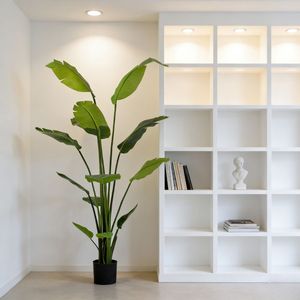 Árbol de Plátano Artificial Premium de 165 cm, Decoración Moderna para Esquina de Oficina u Hogar, Palmeras de Viajero Artificiales Realistas - Product Image 6