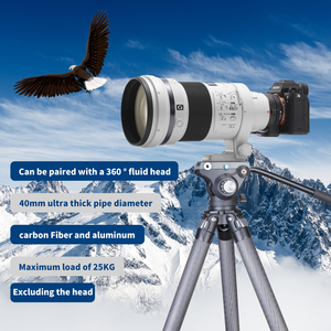 DMIDITIR DM404C <span class=keywords><strong>macchina</strong></span> <span class=keywords><strong>fotografica</strong></span> in fibra di carbonio treppiede flessibile a quattro sezioni Stand per la caccia - Product Image 2