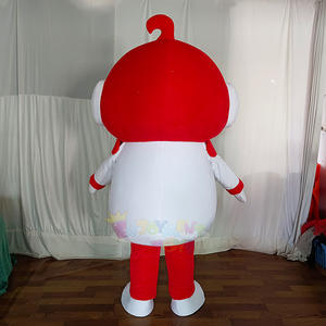 Costume de mascotte Rocket-Boy en peluche personnalisé, certifié CE, prêt à l'emploi pour les parcs à thème, les événements marketing et le cosplay - Product Image 4