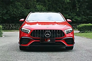 Sistema de carrocería de coche de alta calidad, parachoques delantero y trasero con rejilla para <span class=keywords><strong>Mercedes</strong></span> <span class=keywords><strong>Benz</strong></span> Clase A W177, cambio A <span class=keywords><strong>A45S</strong></span> <span class=keywords><strong>AMG</strong></span> 2020, kit de carrocería - Product Image 5