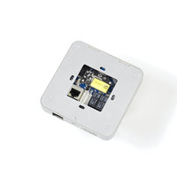 Sistema de Control de Acceso a Puertas con Lector RFID Wiegand, Lector de Tarjetas IC y Código QR, Software Gratuito, Pantalla LED OLED Blanca, para Interiores, con Certificación CE, Rakinda