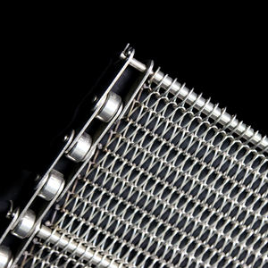 Malla de Alambre de Acero Inoxidable de Grado Alimenticio, Malla Espiral Equilibrada para Panadería, Cadena de Malla Metálica Tejida, Línea de Producción de Bandas Transportadoras - Product Image 2