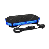 Nouvelle Gyrophare de Toit Hilmo 16,5 Pouces, Lumière d'Urgence Stroboscopique, 56 LED, Faisceau Concentré, Avertissement de Danger Routier, 12V 48W, Remplacement