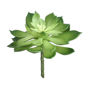 Suculenta Artificial <span class=keywords><strong>Echeveria</strong></span> al por Mayor, <span class=keywords><strong>Planta</strong></span> Artificial de Tacto Suave para Decoración del Hogar, Oficina y Terrario - Product Image 4
