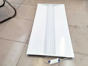 Dễ dàng cài đặt led SMD2835 troffer Bảng điều chỉnh 2x4ft 60x120cm PC khuếch tán 20W 30W 40W lõm thả trần không thấm nước troffer - Product Image 2