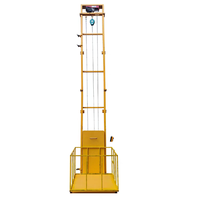 Nouvel élévateur de chargement hydraulique mobile et personnalisable pour l'extérieur, petit élévateur domestique