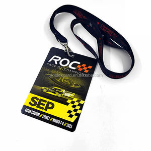 Tamaño personalizado Vip Passes Cmyk Impresión a todo color Vip Pass Card ID Badge <span class=keywords><strong>para</strong></span> eventos - Product Image 2