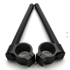 JPM Manillar Motocicleta 47cm CNC Aluminio Negro Slip on <span class=keywords><strong>Volante</strong></span> Manillar Scooter - Product Image 3