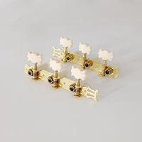 Maintain Accurate Pitch Gold Guitar Tuning Pegs Classical Acoustic String Tuners Machine Heads for Music Performers
