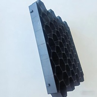 Grille de pavage en plastique pour allée, grille de protection pour gravier et plantation d'herbe, prix usine