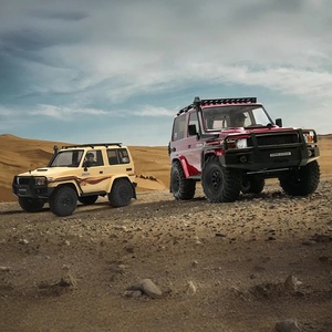 Camion SUV tout-terrain <span class=keywords><strong>RGT</strong></span> EX86020 Intruder LC71 <span class=keywords><strong>1</strong></span>/<span class=keywords><strong>10</strong></span> 4WD RC Trail Crawler 4X4 avec télécommande 2.4G, lumières et moteur à couple élevé, jouet RTR - Product Image 5