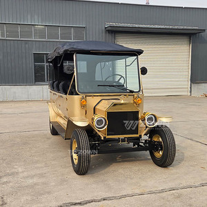 รถบัสชมวิวสไตล์ยุโรปวินเทจสุดหรู พร้อมเบาะหนัง สำหรับรีสอร์ท - Product Image 5