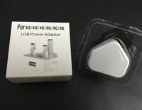 Adaptor Daya Cepat QC3.0 10W Colokan US Grosir 5V 2A untuk Note4/S6 Laptop/Kamera & Earphone Peralatan Elektronik Ramah Lingkungan