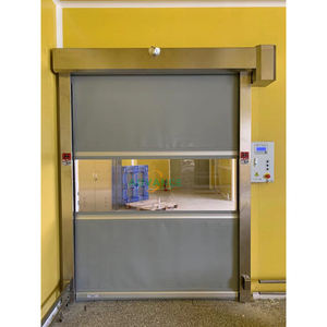 <span class=keywords><strong>Porte</strong></span> enroulable en tissu PVC à <span class=keywords><strong>action</strong></span> rapide et à grande vitesse pour l'industrie logistique - Product Image 2