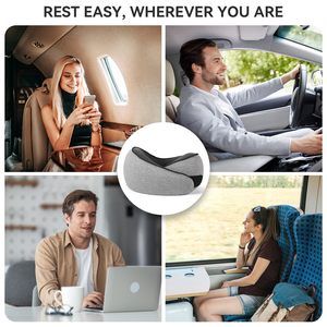 Almohada Cervical de Viaje en Forma de U, Personalizada, Suave y Cómoda, de Espuma Viscoelástica, para Uso en Aviones/Oficinas - Product Image 4