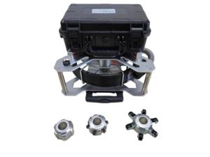 Système de caméra d'inspection d'égouts avec tige de poussée de 20-40 m, rotation panoramique/inclinaison de 33 mm, moniteur LCD 10,1 pouces, enregistrement DVR CMOS et carte mémoire - Product Image 6