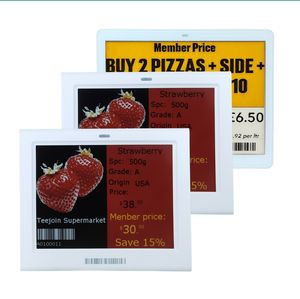 Etiqueta de Precio Electrónica para Supermercado de 4.2 Pulgadas, Sistema ESL con Soporte Wifi, Etiqueta Electrónica para Estantes, Pantalla de Tinta Electrónica, Etiqueta de Precio Digital Inteligente - Product Image 1