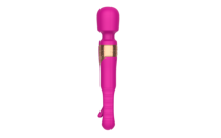 Jouet sexuel magnétique USB OEM pour femmes, 2 en 1, vibrateur vibrant, bâton AV
