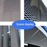 Panneaux muraux en aluminium 3D personnalisés pour plafond de séparation de décoration