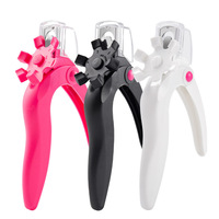 Coupe-ongles en U de style français pour manucure DIY, outil de coupe pour ongles artificiels en acrylique, pour usage manuel